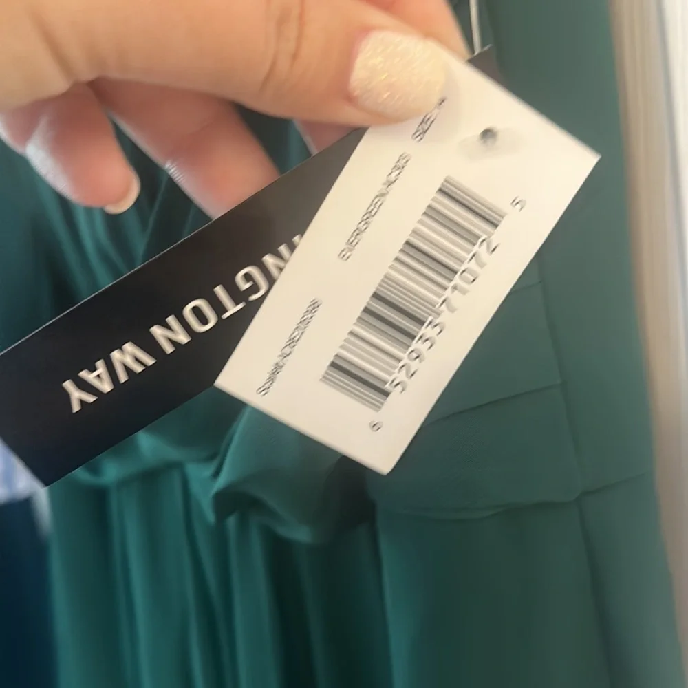 Adrianna Papell Weddington Way Green Dress NWT - Picture 3 of 6